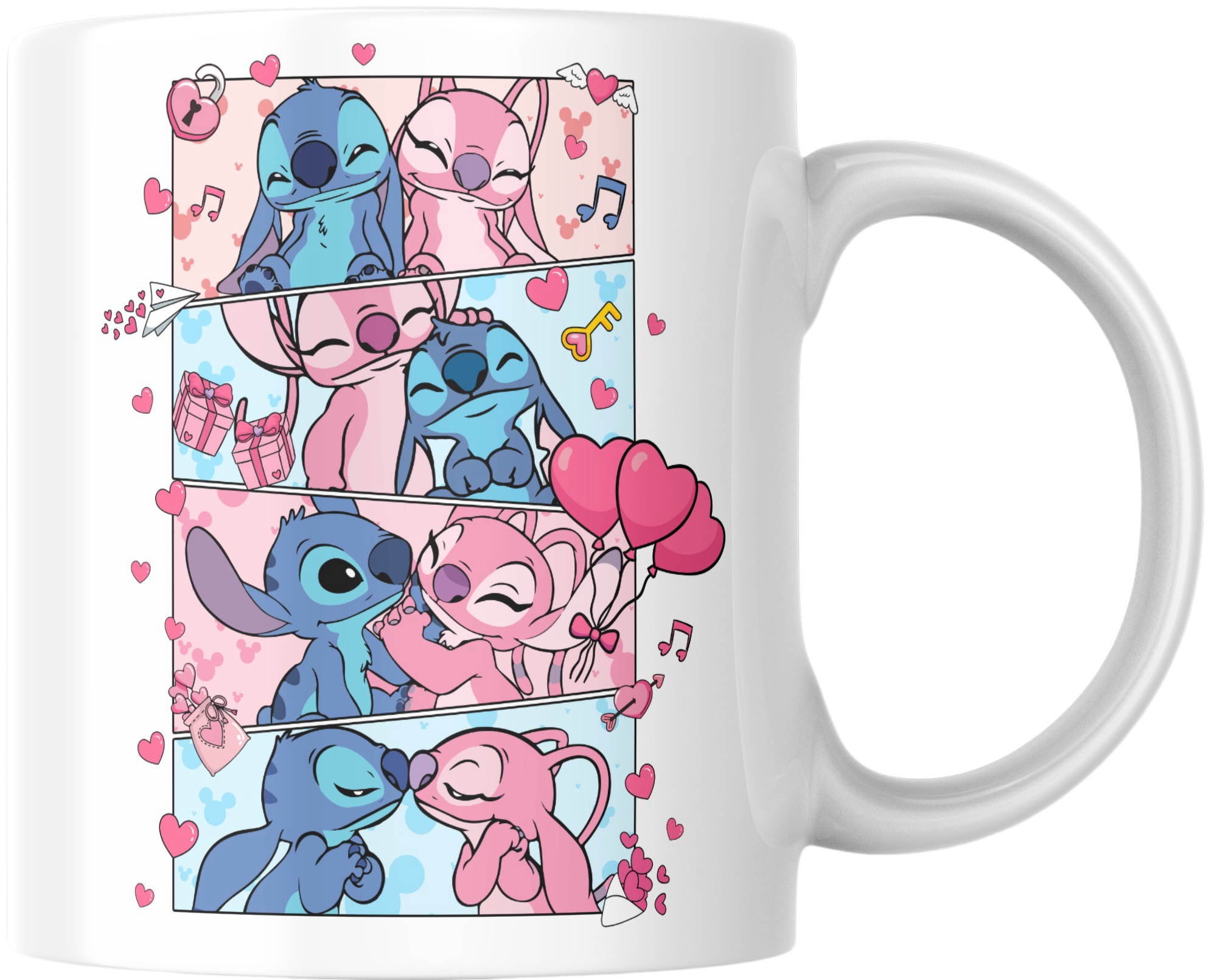 Stitch and angel