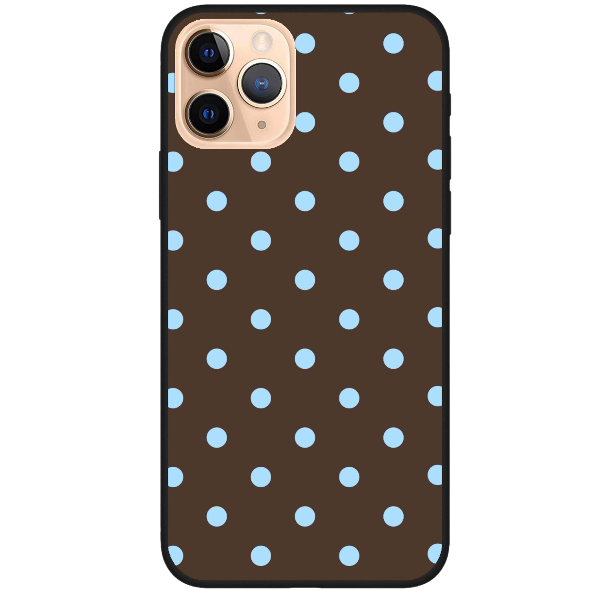Brown poke a dots
