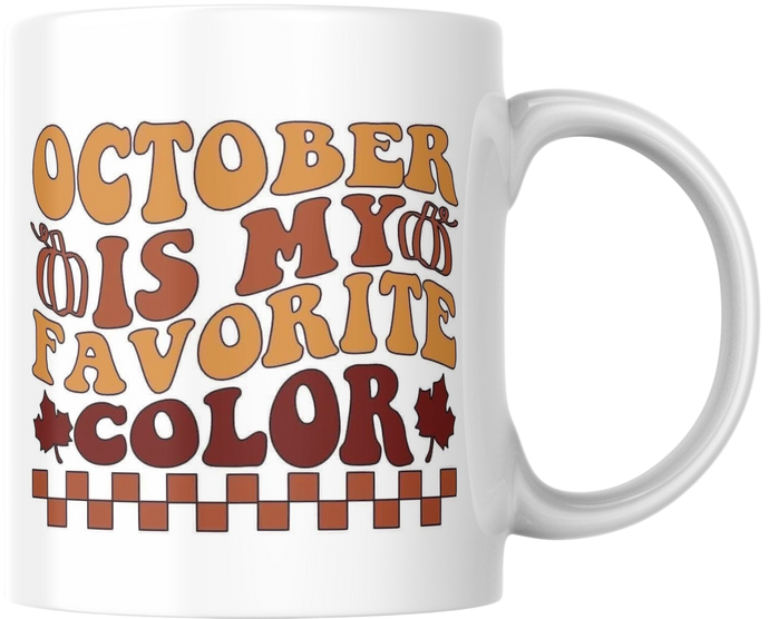 October is my favorite color